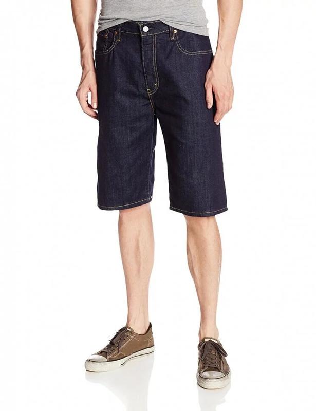 Мужские джинсовые шорты levi's 569 — цена 1274 грн в каталоге Шорты ...