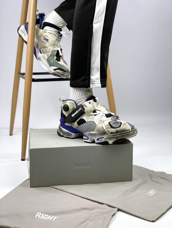 vetements x reebok genetically modified pump