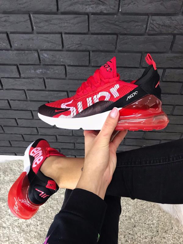 nike air max 270 supreme red