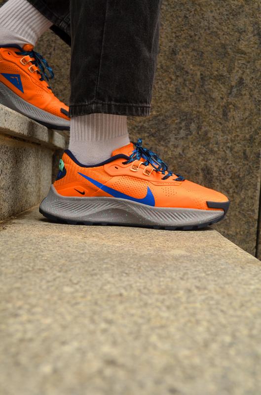 Мужские кроссовки nike pegasus trail 3 orange найк пегасус трейл 3 ...