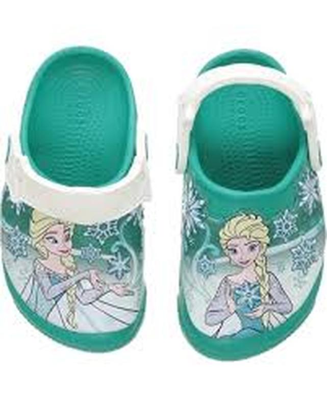 elsa light up crocs