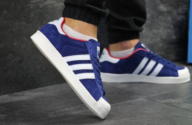 Кеды мужские adidas la marque aux 3 замшевые удобные повседневные кеды ...