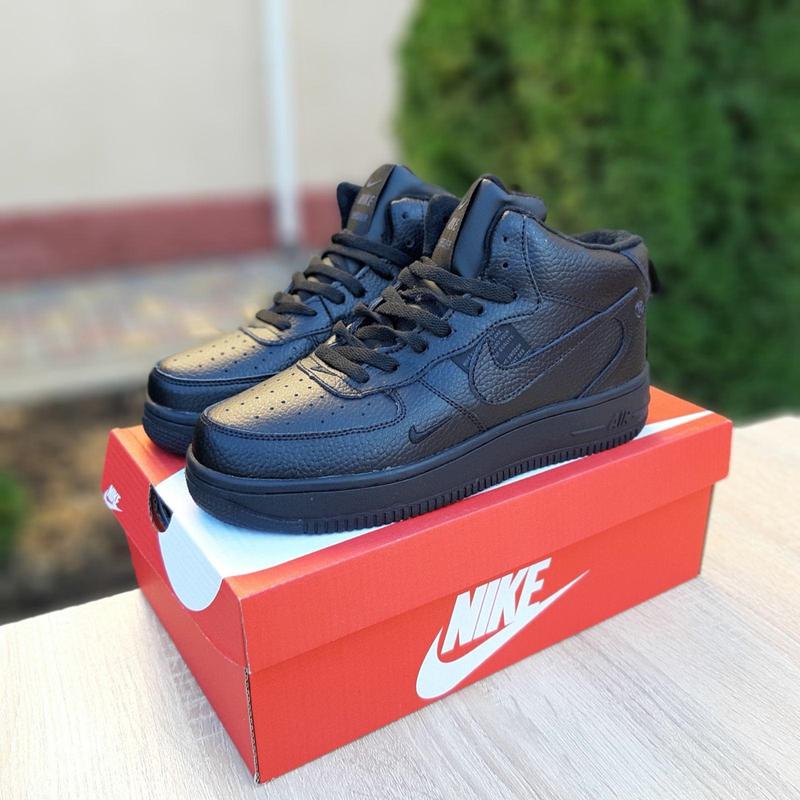 Мужские кеды в стиле nike air force 1 mid lv8 высокие кожаные кеды на ...