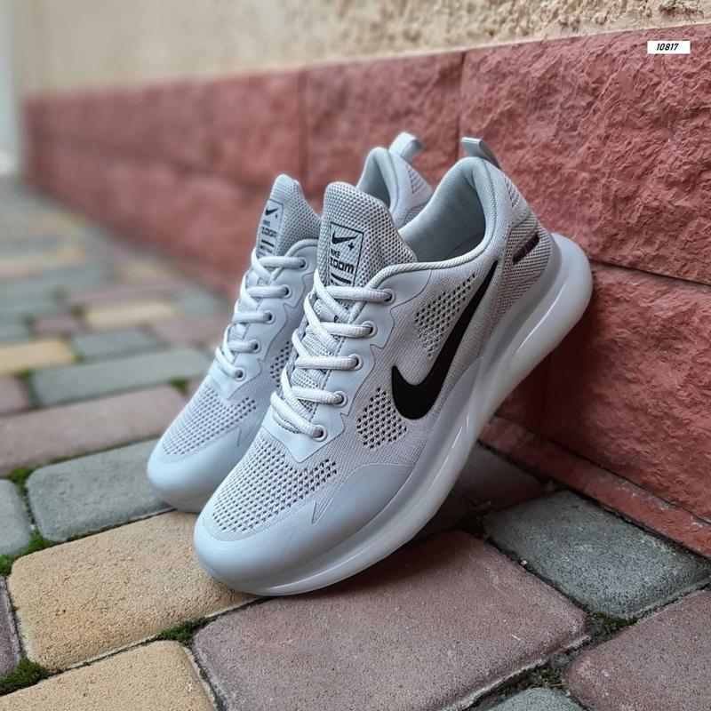 Мужские серые легкие текстильные кроссовки nike zoom training 🆕 найк ...