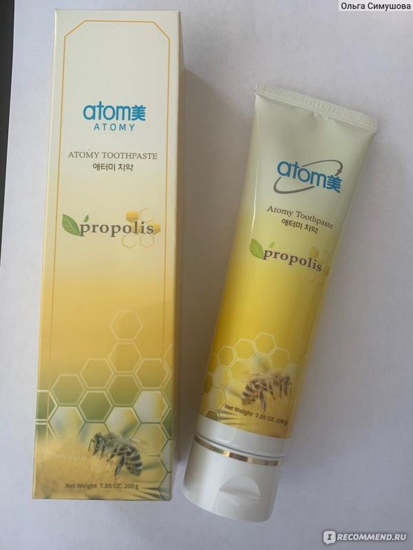 Антибактериальная и антисептическая зубная паста для всей семьи - атоми ...