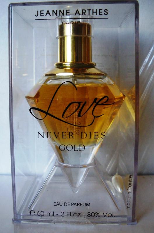 parfum love never dies gold