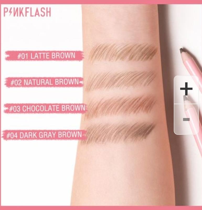 Карандаш для бровей pinkflash oh my emoji eyebrow pencil, 2.2 г — цена ...