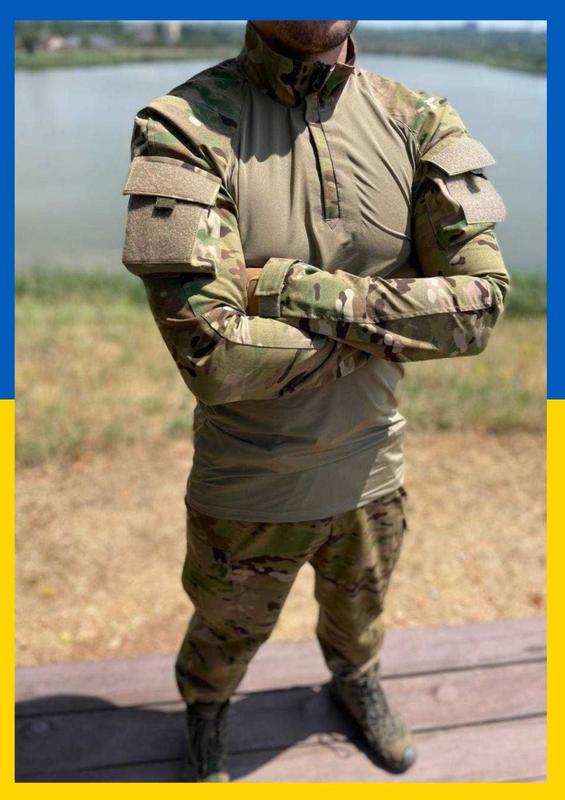 Форма тактическая летняя мультикам штаны тактические, военные брюки ...