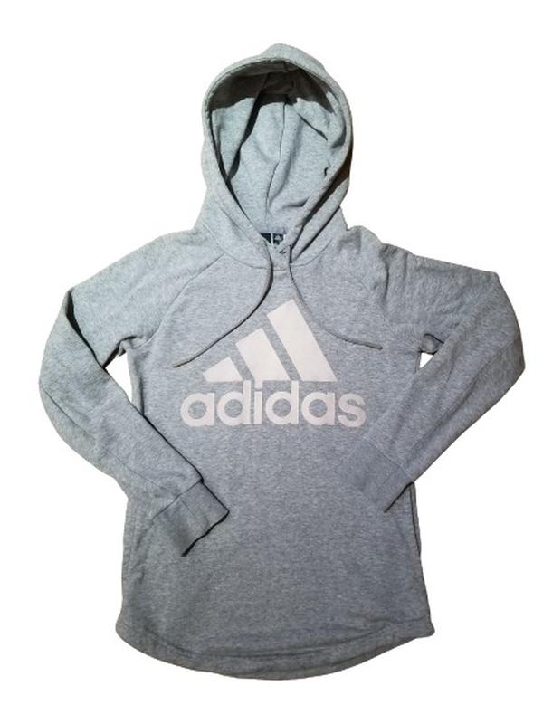 Adidas hoodie big logo hotsell
