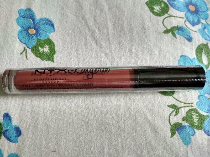 Жидкая матовая помада nyx lip lingerie liquid lipstick в оттенке