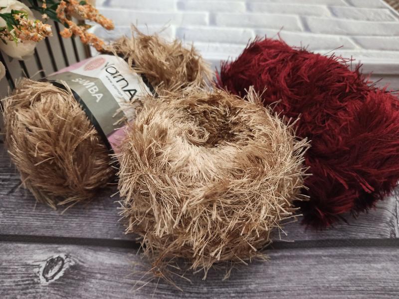 Нитки для в'язання травка yarnart samba — ціна 170 грн у каталозі В ...