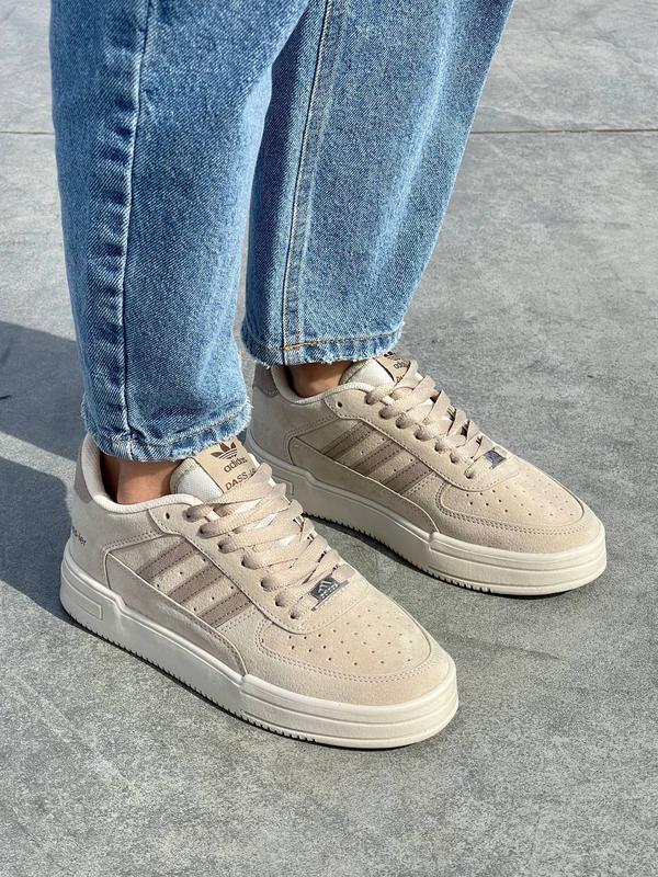Женские стильные бежевые кроссовки adidas dass-ler 🆕 адидас — цена 1877 ...