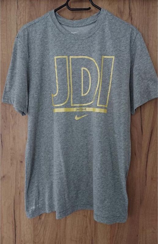 Nike dri-fit новая оригинал, футболка серая мужская найк l — цена 529 ...