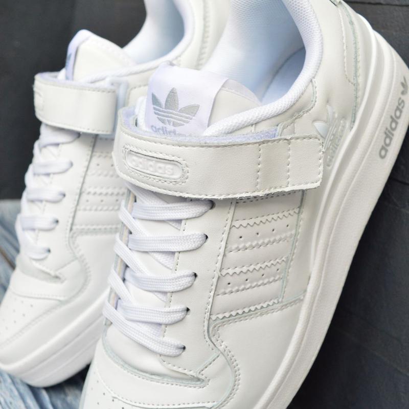 Мужские кроссовки adidas forum white обувь адидас форум белые — цена ...