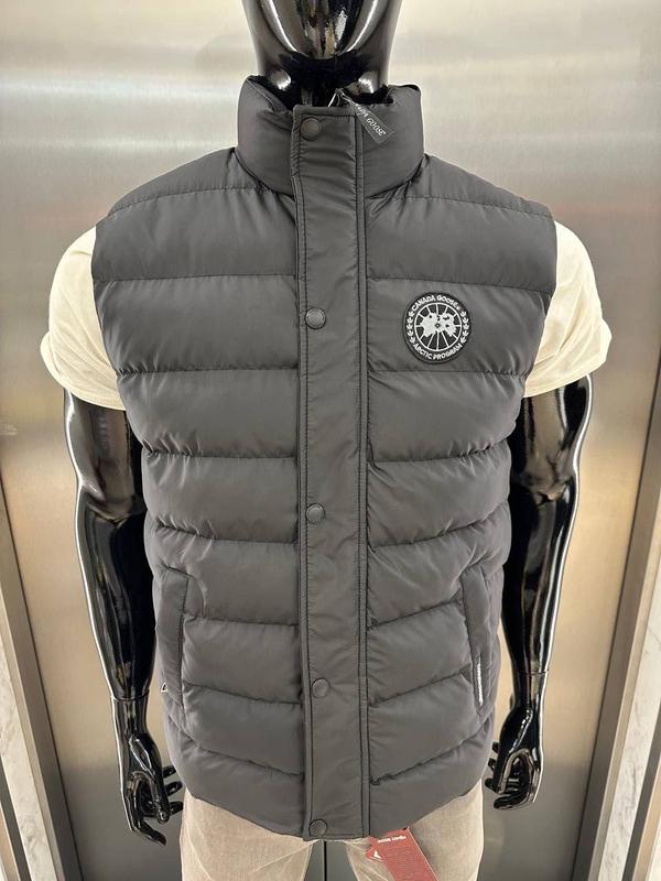 Теплые брендовые мужские жилетки canada goose / жилетки на осень и ...