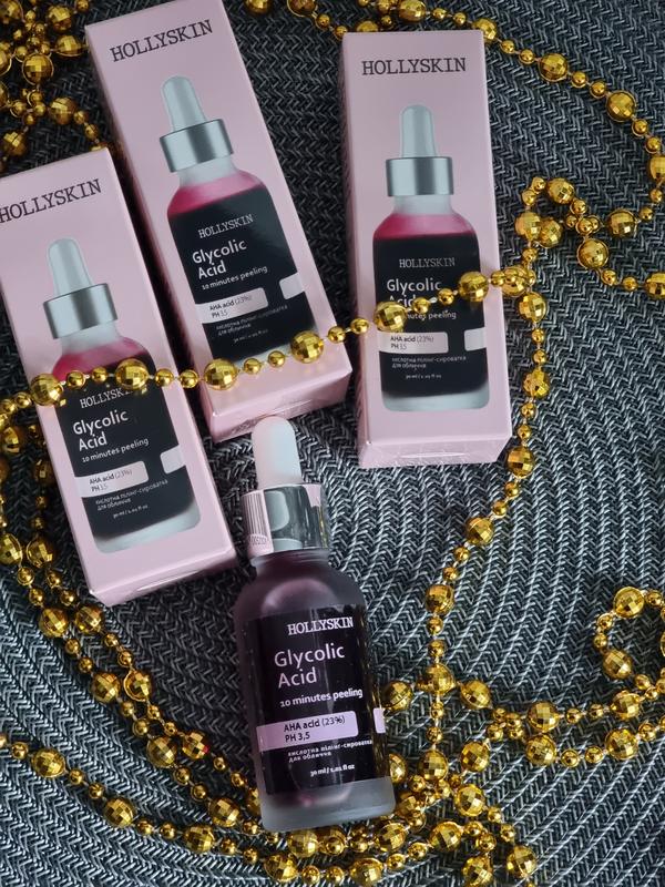 Кислотная пилинг-сыворотка для лица hollyskin glycolic — цена 270 грн в ...