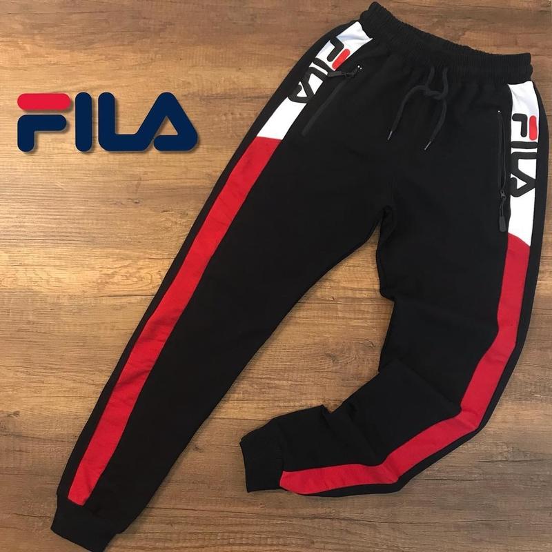 Спортивные штаны мужские Fila черные