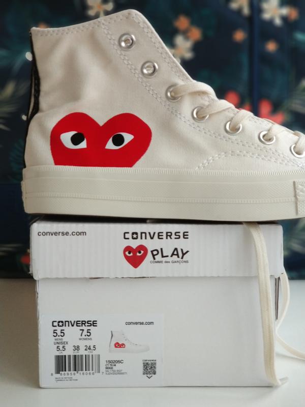 converse comme des garcons 38