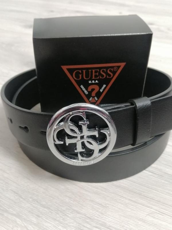 Ремень пояс женский кожаный в стиле guess / ремень женский кожаный ...