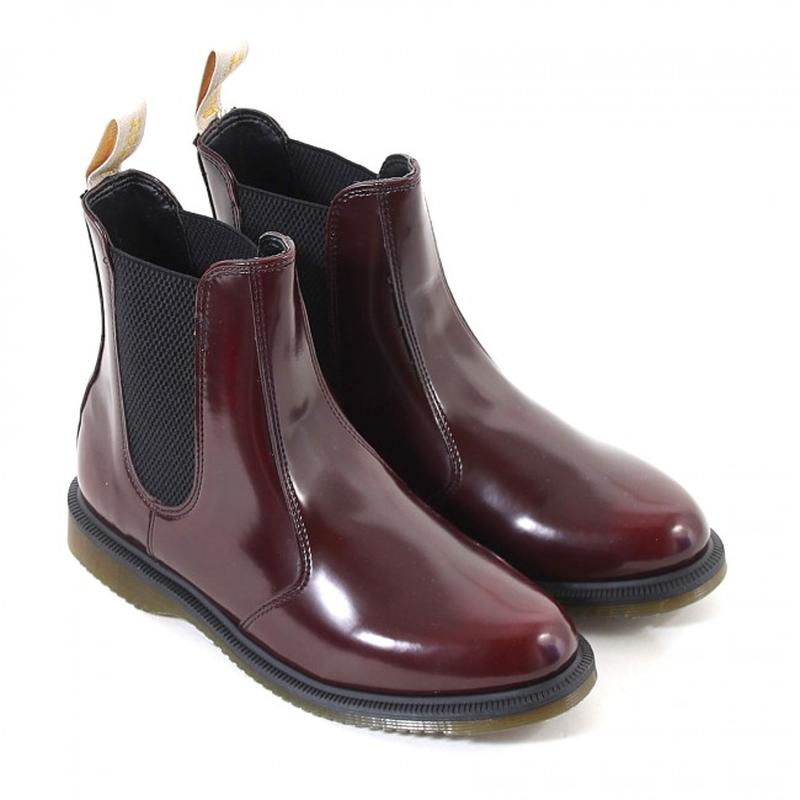 dr marten flora cherry red