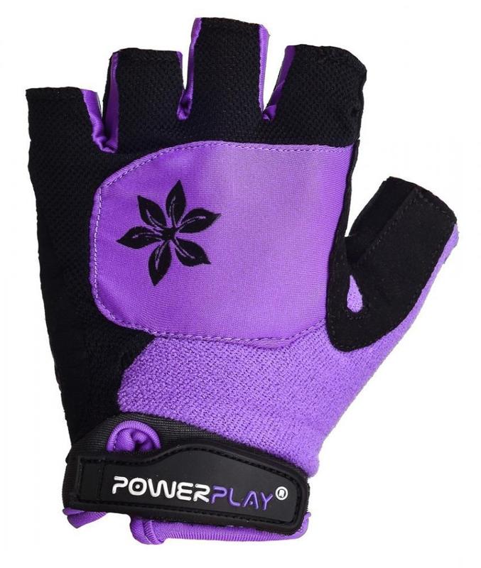 Фиолетовые велоперчатки женские без пальцев powerplay xs для женщин ...