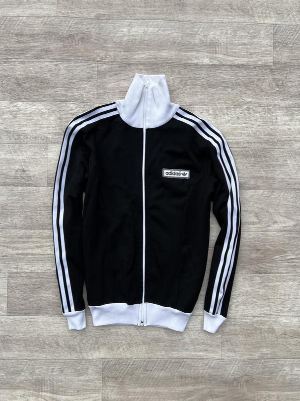 Adidas vintage кофта s/m мужская черная худи — цена 1080 грн в каталоге ...