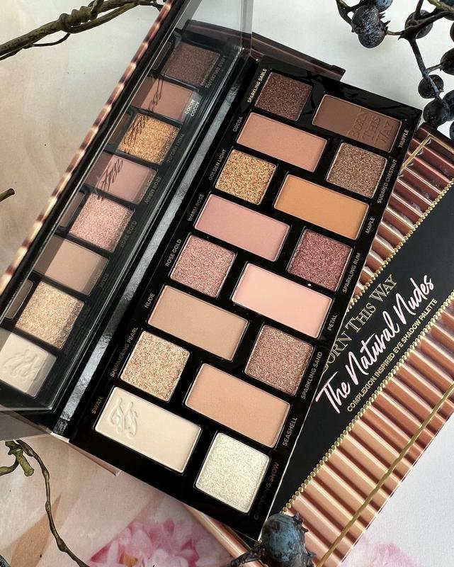 Палетка too faced born this way the natural nudes eye shadow palette ...