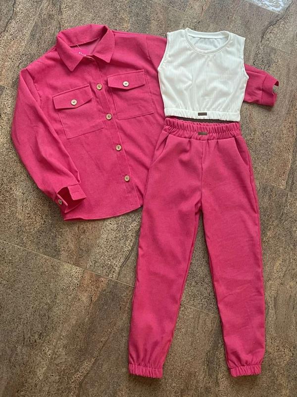 Красивый костюм тройка для девочки — ціна 899 грн у каталозі ...