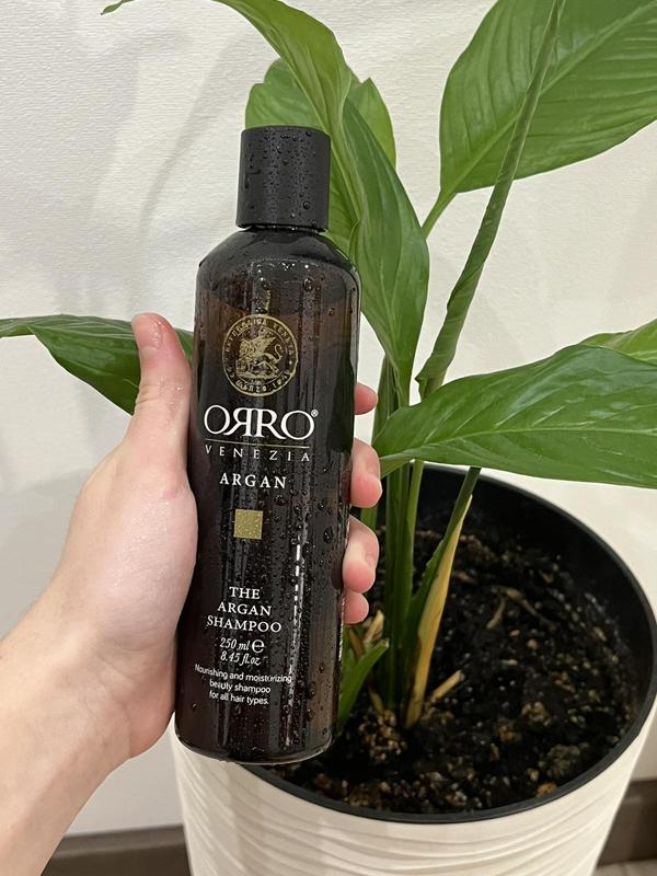 Питательный шампунь с маслом арганы orro argan — цена 975 грн в ...
