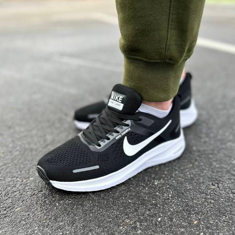 Мужские черно-белые кроссовки в сетку nike 🆕 кроссовки найк весна лето ...