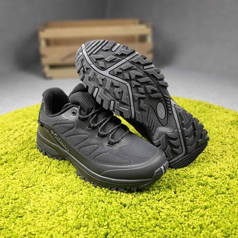 Мужские черные термо кроссовки на евро зиму columbia gore-tex 🆕 ...