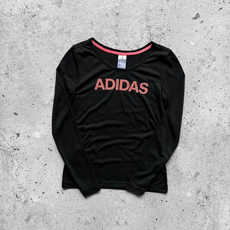 Adidas women s center logo long sleeve top Adidas 400