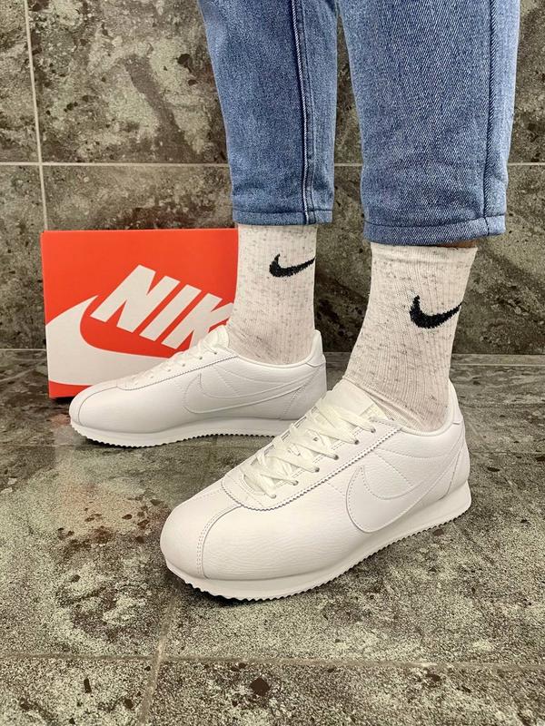 Мужские кожаные кроссовки,кеды nike cortez#найк — цена 1500 грн в ...