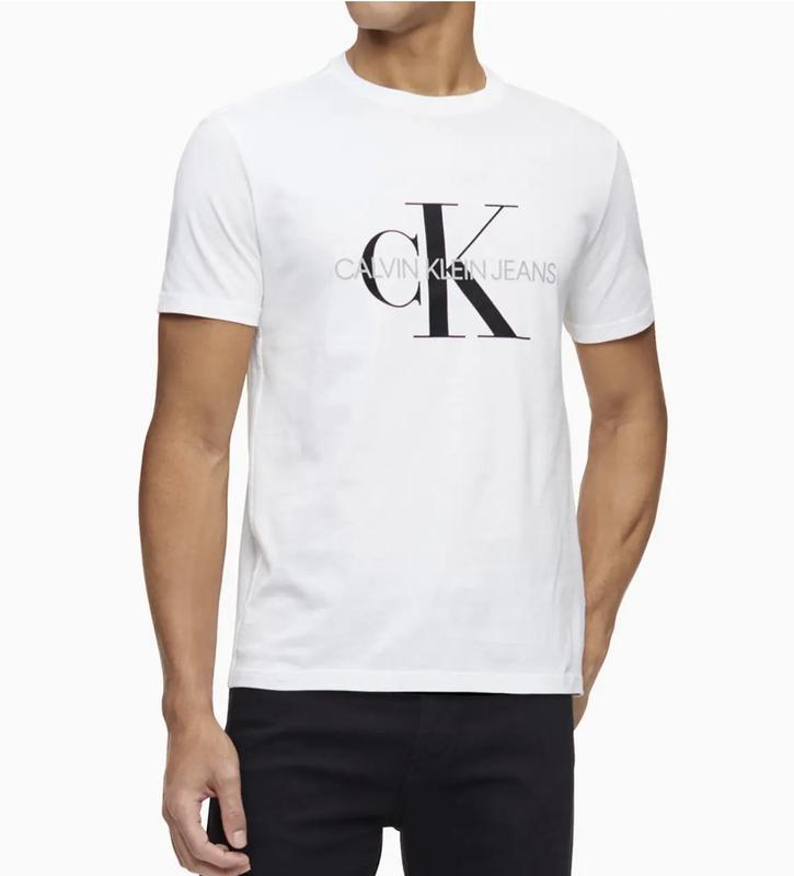 Calvin klein футболка мужская с логотипом, оригинал — цена 350 грн в ...
