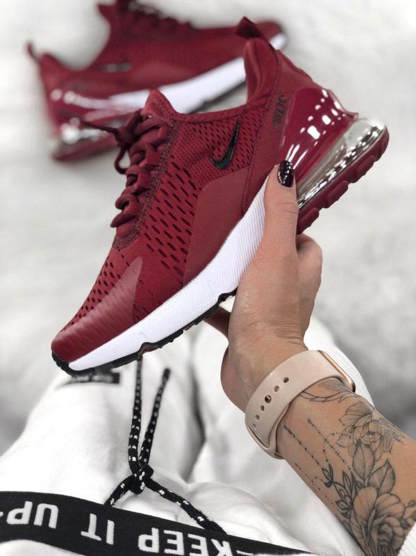 nike air max 270 bordo
