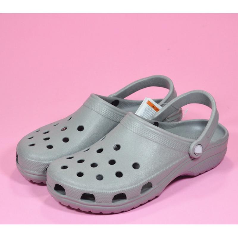 Сабо крокс классик светло серые crocs classic clog light gray — цена ...