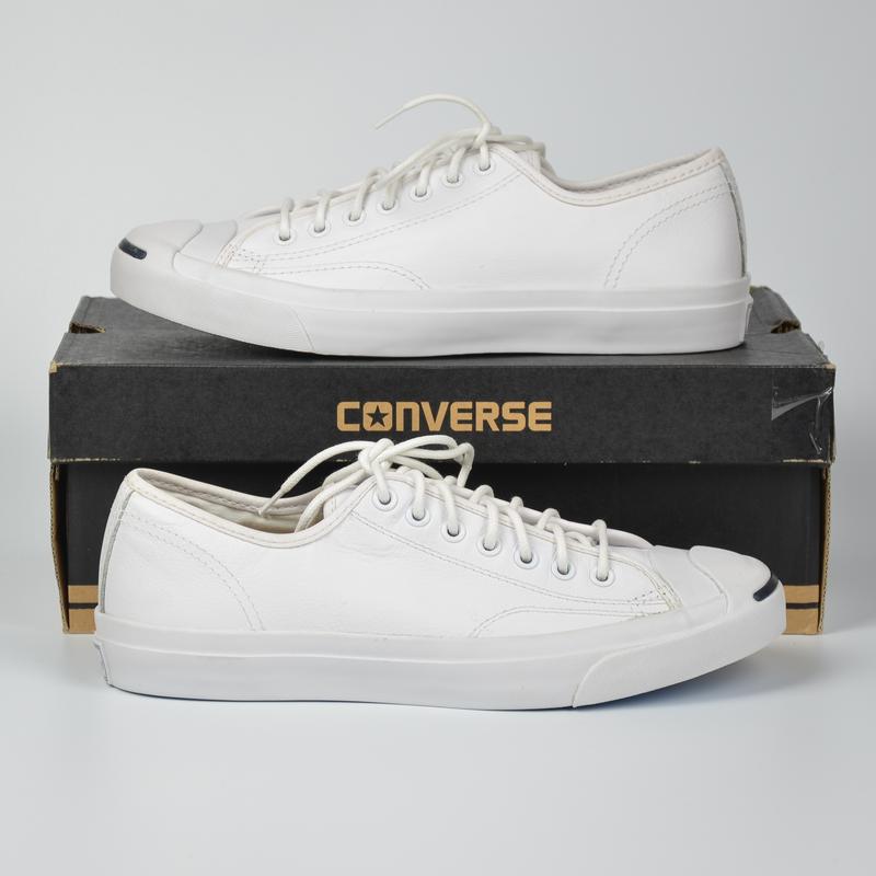converse jack tumbled leather ox