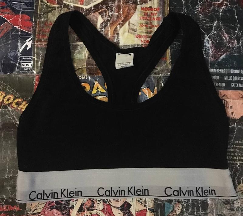 Топ calvin klein кельвин кляйн топик майка спортивный бюстгальтер топік ...