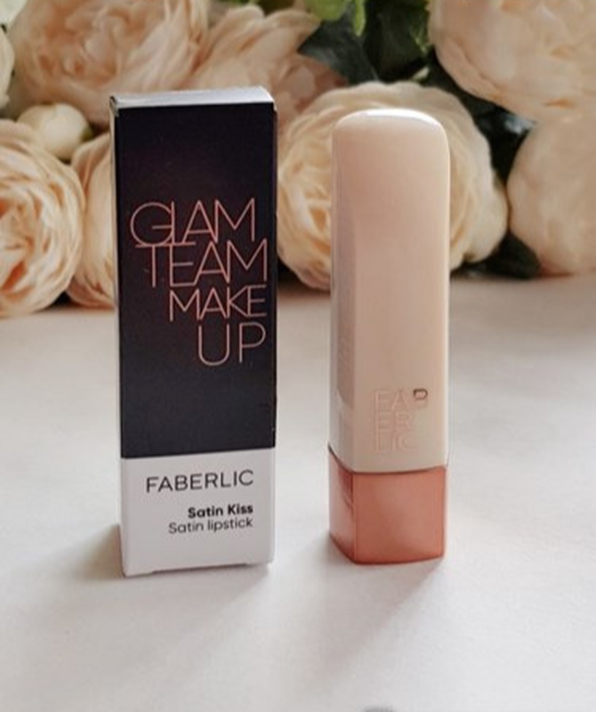 Сатиновая помада для губ satin kiss glam team 40388, 40389 faberlic ...