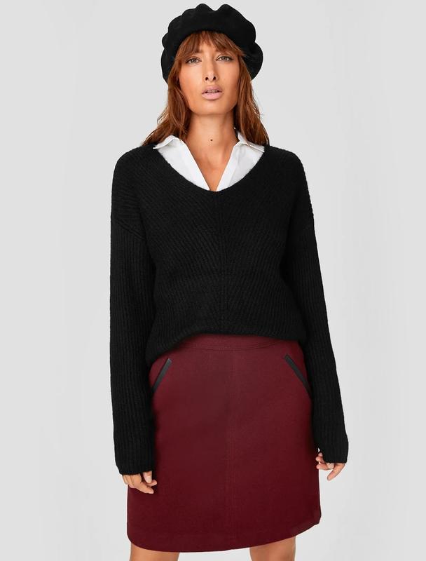 Брендовая теплая юбка yessica германия шерсть этикетка — цена 254 грн в ...