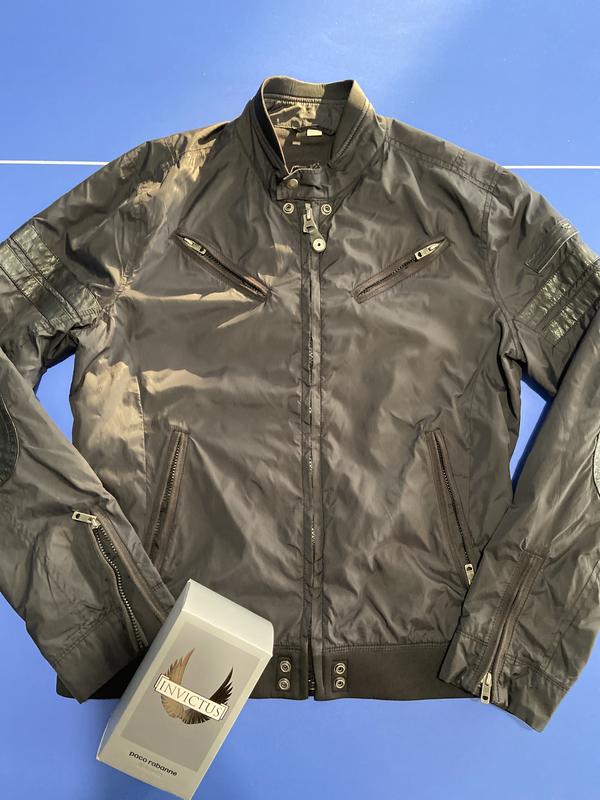 Ветровка с кожаными вставками diesel оригинал — цена 2300 грн в ...