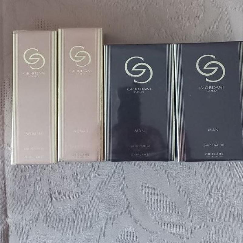 Парфумована вода oriflame giordani gold woman / giordani gold man ...