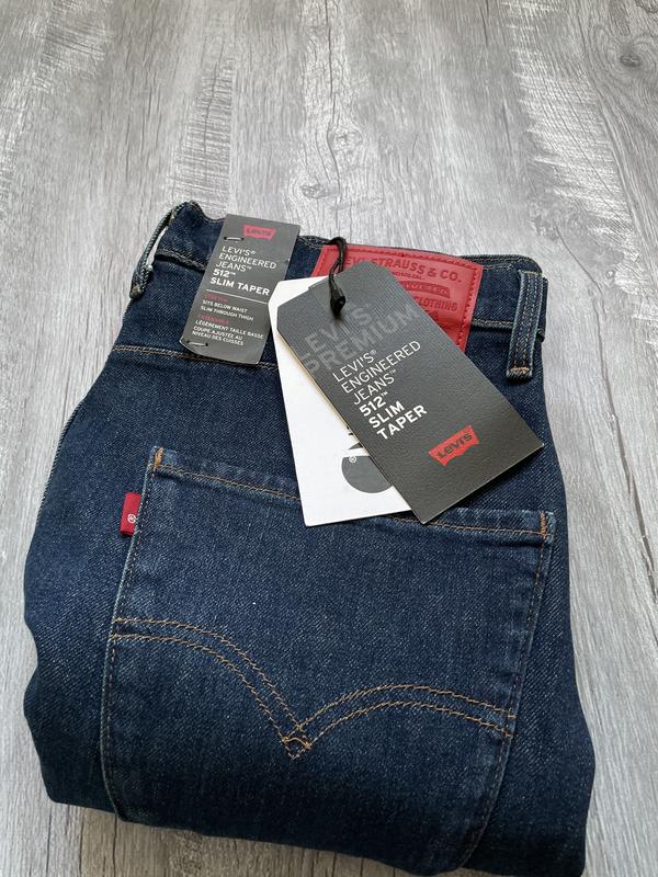 Джинси levis engineered jeans 512 slim taper — цена 1700 грн в каталоге  Джинсы ✓ Купить мужские вещи по доступной цене на Шафе | Украина #112598368