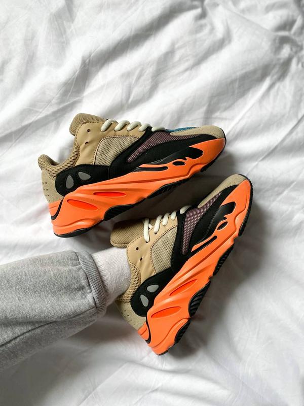 Кросівки adidas yeezy boost 700 'enflame amber' (преміум якість