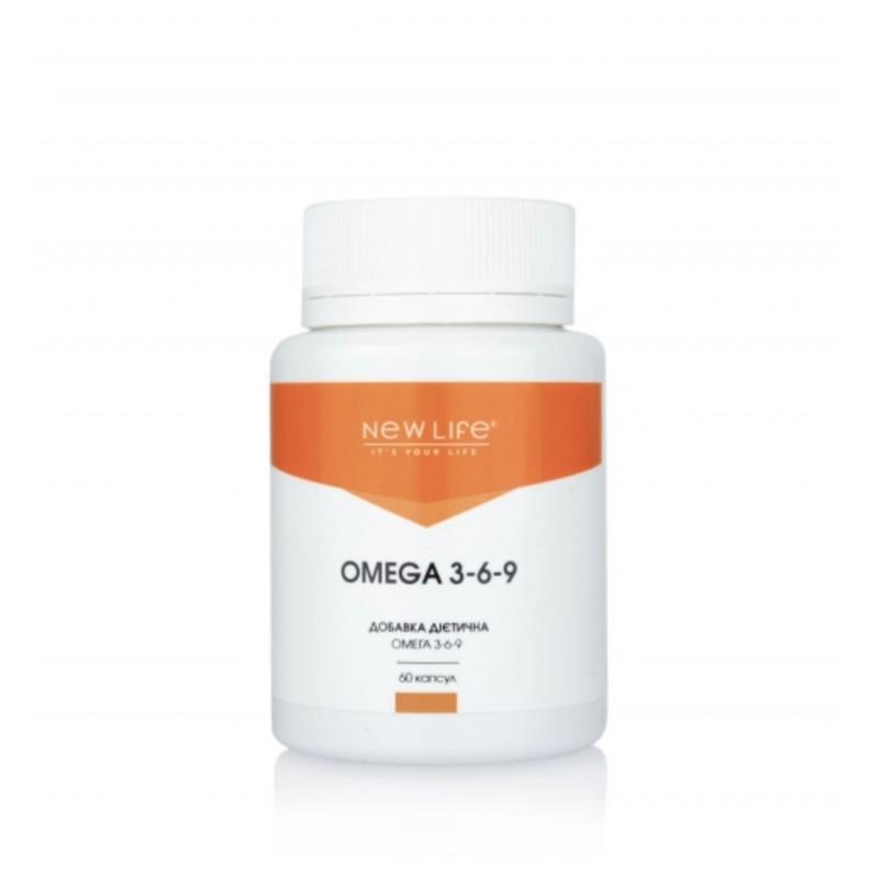 Omega 3-6-9 омега 3-6-9 60 капсул в баночке — ціна 360 грн у каталозі ...