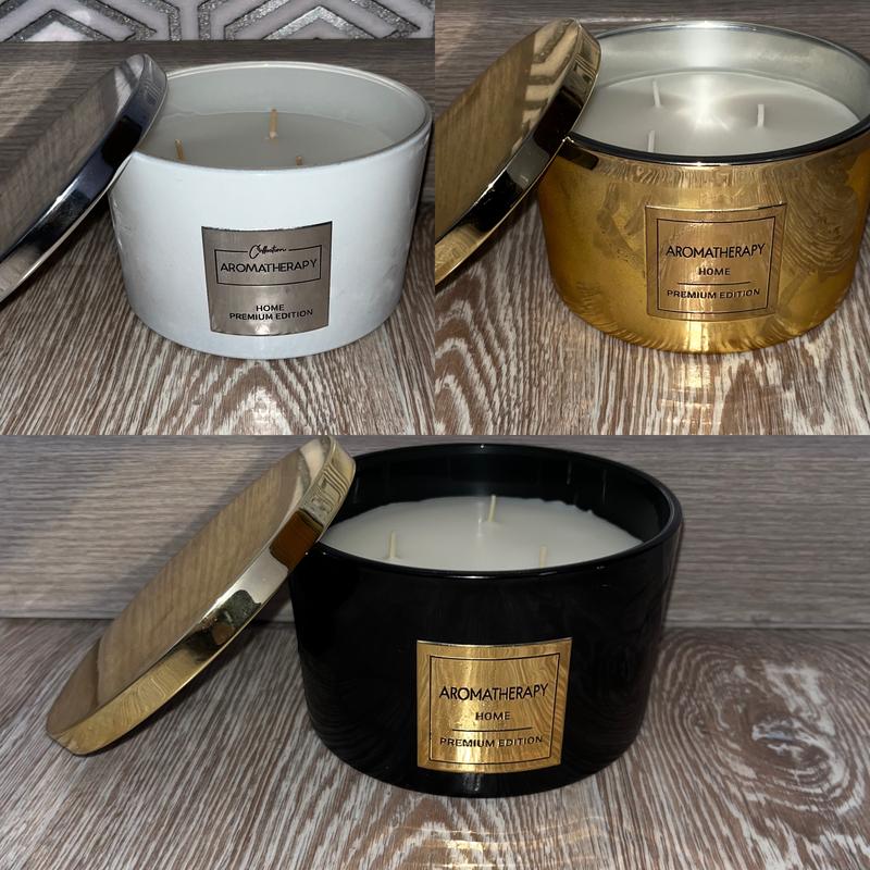 Снижка свеча ароматическая парфюмированная aromatherapy home premium