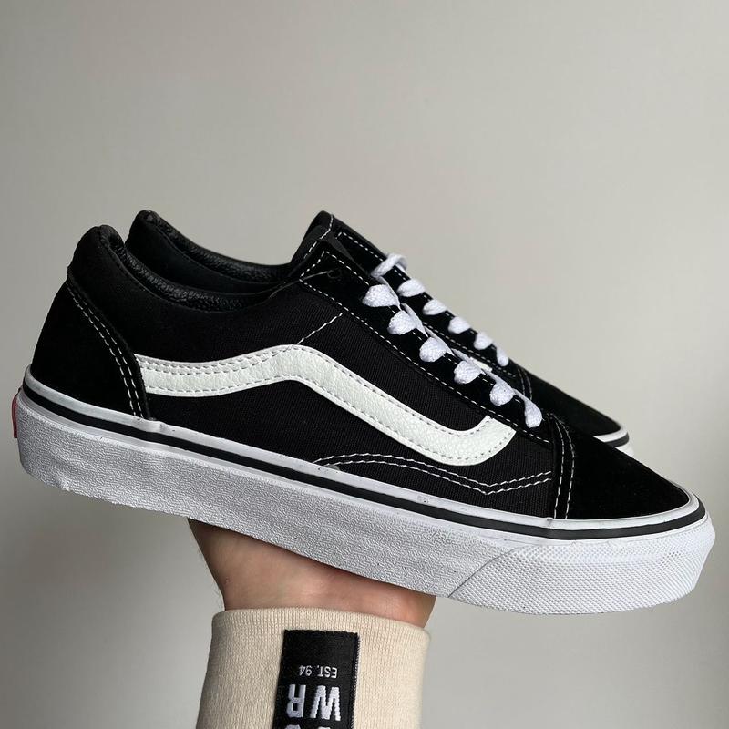 Мужские кроссовки,кеды vans old skool black/white — цена 1650 грн в ...