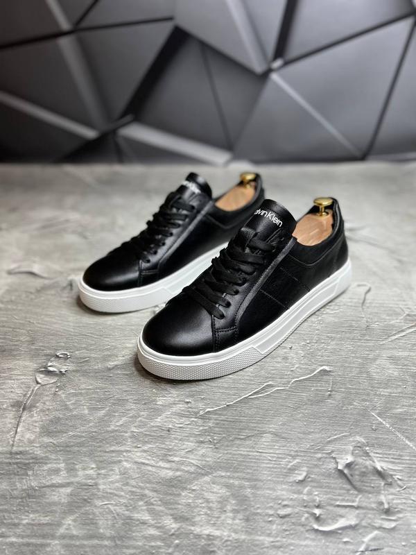 Мужские кеды calvin klein\bred ск-127 черно-белые — цена 2120 грн в ...