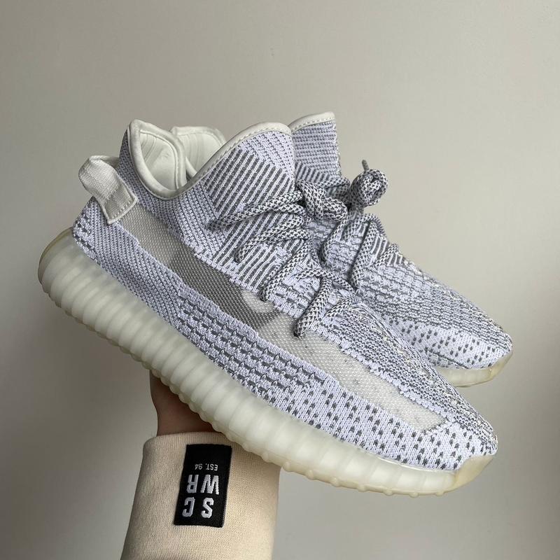 Мужские серые рефлективные кроссовки в сетку adidas yeezy boost 350 v2🆕 ...