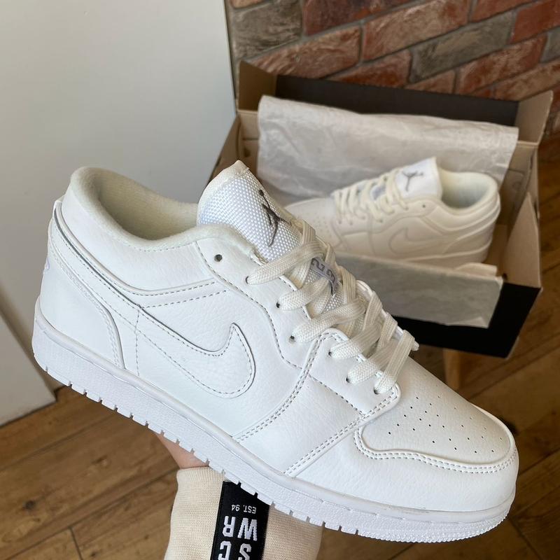 jordan 1 retro low white